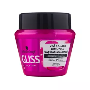 ماسک مو بیوتین تقویت کننده گلیس ماسک مو بیوتین تقویت کننده گلیس gliss supreme lengh 300Ml