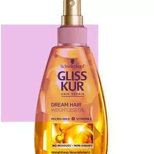 روغن مو گلیس (Gliss) مدل Dream Hair حجم 150 میلی‌لیتر