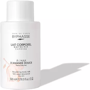 لوسیون بایفاس بادام byphasse body milk almond آبرسان و درمان خشکی پوست