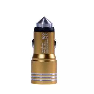 شارژر فندکی YSC-09 آبی گارانتی سلامت فیزیکی کالا  مهلت تست 7 روزه