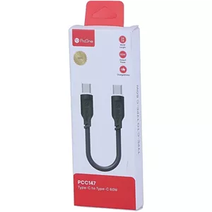 کابل تبدیل Type-C  به Type-C پرووان مدل PCC147 طول 25 سانتی متر