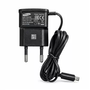 شارژر دیواری سامسونگ با کابل متصل Micro-USB مدل ETA0U10EB