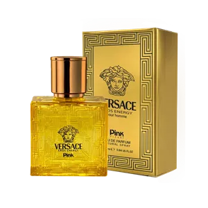 ادوپرفیوم مینیاتوری مردانه پینک ویژوآل Pink مدل ورساچه اروس انرژی Versace Eros Energy حجم 30 میلی لیتر