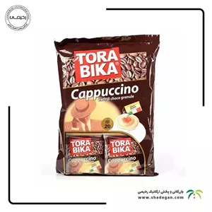 کاپوچینو تورابیکا بسته 20 عددی | Torabika cappuccino  extra Choco granule