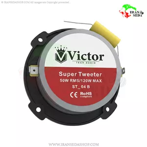 سوپرتیوتر ویکتور مدل VICTOR ST_04B سایز 4 اینچ 120 وات بسته دو عددی