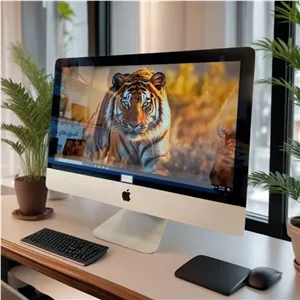 آل این وان آی مک استوکوارداتی بدون کارکرد نمایشگاهی  2017Apple imac  1418 پردازنده  i5 مخصوص کارهای اداری و صنعتی و حسابداری فوق العاده قوی با کیفیت تصویر full hd