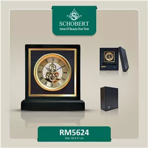 ساعت رومیزی برند شوبرت schobert clock مدلRM5624مناسب هدیه