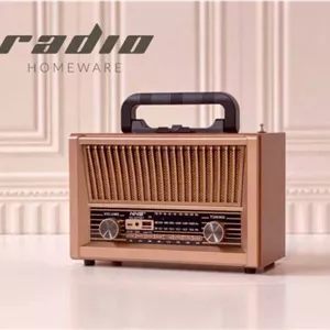 رادیو کلاسیک برند کمای مدل 2076  شارژی و برقی