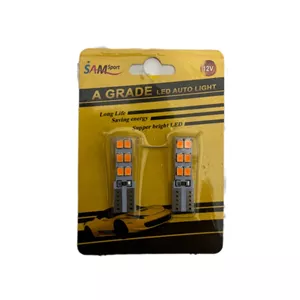 لامپ 12 تایی LED خازن دار سام اسپورت SAM Sport مخصوص خودرو بسته 2 عددی