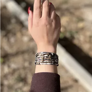 دستبند پلنگی چند لاین