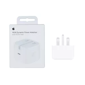 شارژر ایفون 40 وات 3 پین مدل Dynamic Power اصل چین با گارانتی ۱۸ ماهه