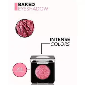 سایه چشم شاین تکی فلورمار flormar مدل Baked Eyeshadow کد 004(رنگ Pink Diamond)