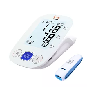 فشارسنج بازویی دیجیتال فوکسی مدل WHITE با قابلیت اندازه‌گیری فشار خون و ضربان قلب، حافظه بالای 99 رکورد، پشتیبانی دو کاربره، تشخیص آریتمی، نمایشگر LCD و همراه پاوربانک و کیف ضد ضربه