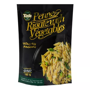پاستا پنه ریگاته سبزیجات با طعم تنوری تک ماکارون - 180 گرم