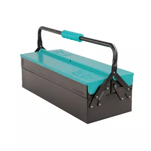 جعبه ابزار روماتون کد 9052 مدل فلزی 2 طبقه سایز 50 سانتی‌متر