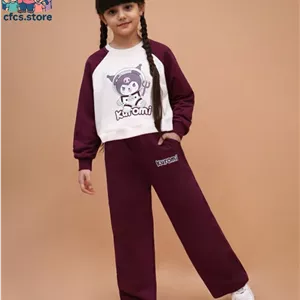 بلوز کراپ شلوار Kuromi CFCS