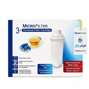 فیلتر پارچ تصفیه آب و کلمن مایکرو فیلتر مدل Universal بسته 3 عددی (MicroFilter)