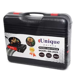 اجاق گاز مسافرتی یونیک مدل Nik-2025 دو حالته با کیف