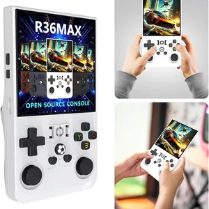 کنسول بازی دستی رترو R36Max | صفحه‌نمایش IPSبیش از ۱۸۰۰۰ بازیباتری ۴۰۰۰mAh