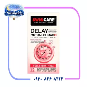 کاندوم تاخیری توت فرنگی سوئیس کر Swisscare Delay Mutual Climax