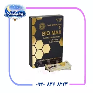 عسل تقویتی مردان بیومکس BIO MAX اصلی 6 عددی