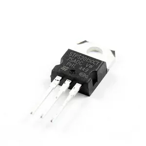 دوبل دیود شاتکی STPS20150CT 20A-150V مارک ST پکیج TO-220