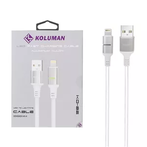 کابل شارژ ios لایتنیگ شرکت کلومن  Koluman مدل KD-82