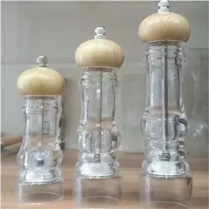 فلفل ساب اکرولیک درب چوب بزرگ