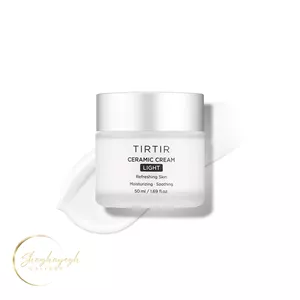 کرم مرطوب کننده و ابرسان سبک سرامیکی تیرتیر ۵۰ میل TIRTIR Ceramic Cream Light 50ml