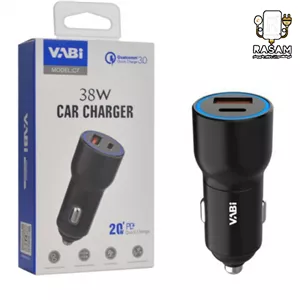 فندکی شارژ اورجینال شرکتی VABI دو پورت 48W مدل C7 سوپرفست