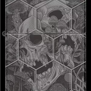 فندک زیپو مدل 46425 Mushroom Skulls
