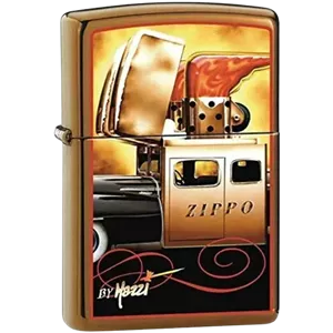 فندک زیپو مدل 204P mazzi zippo car