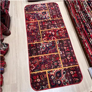 کلاژ فرش دستبافت مدل چهل تکه  کد 1355