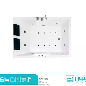 وان و جکوزی ریتون مدل مارون ۲ نفره