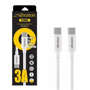 کابل تایپ‑سی Sibraton S280C – شارژ و انتقال داده همزمان