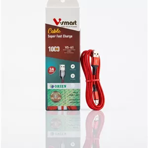 کابل شارژ آیفون V-Smart مدل VS-61 سوپرفست شارژ