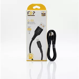 کابل شارژ آیفون FSP مدل C-50 فست شارژ