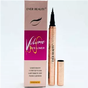 خط چشم ضدآب Ever Beauty مدل Volume با رنگ مشکی مات