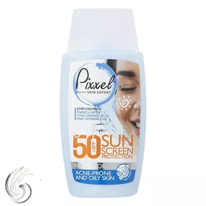کرم ضدآفتاب بی‌رنگ پیکسل مدل Acne-Prone And Oily Skin