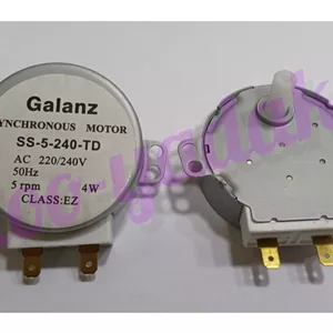 موتور گردان مایکروویو AC 220V شفت بلند مارکGalanz| موتور سینی گردان وارداتی درجه یک