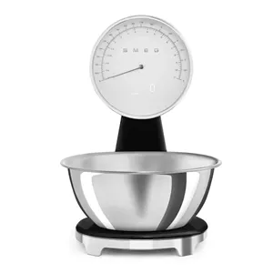 ترازو آشپزخانه عقربه ای مشکی اسمگ مدل Smeg KSF01
