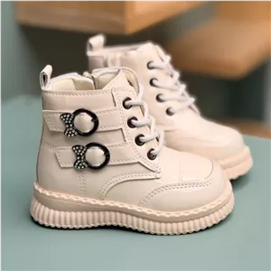 بوت بچگانه ورنی طرح پاپیون نگینی از Kids کد 40901012