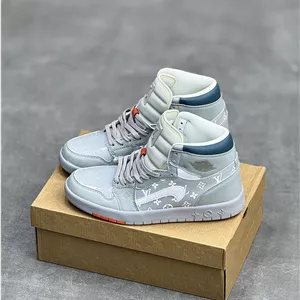   نایک جردن ساقدار لویی ویتون  NIKE JORDAN 1 HIGE LV
