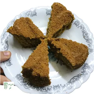 کیک هویج و گردو و دارچین خانگی، سالم و خوشمزه