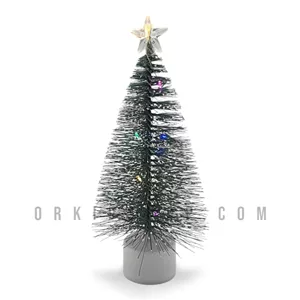 درخت کریسمس کاج چراغ دار 