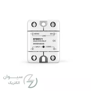 رله حالت جامد 60 آمپر تکفاز ENVSSR-60AA48