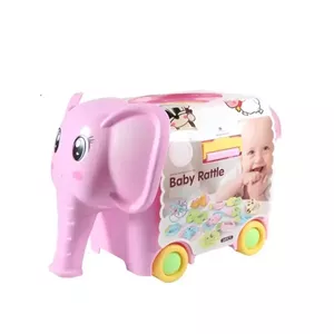 پک جغجغه طرح فیل Baby Rattle