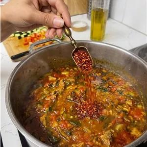 قاشق ادویه برنز طرح بامبو