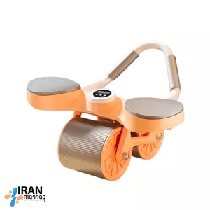 چرخ تمرین شکم آیجویر مدل AW06 | با نیروی بازگشت خودکار و تمرین چند زاویه‌ ای
