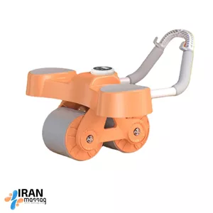 چرخ تمرین و رولر شکم آیجویر AW02 | قابل حمل و طراحی دوتایی چرخ